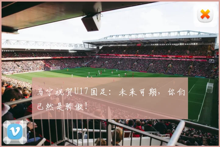 马宁祝贺U17国足：未来可期，你们已然是骄傲！
